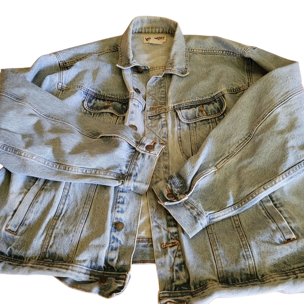Wrangler Rugged Wear Denim Jacket - Picture 3 of 9